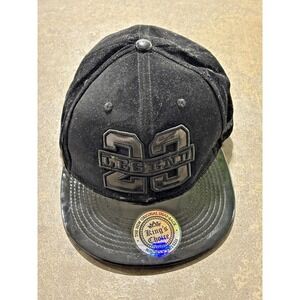 Kings Choice C.B.S. ENT 23 Black Snapback Hat Flat Bill Streetwear One Size